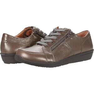 Vionic Abigail Pewter Metallic Women's Loafers Size 8.5 Wide